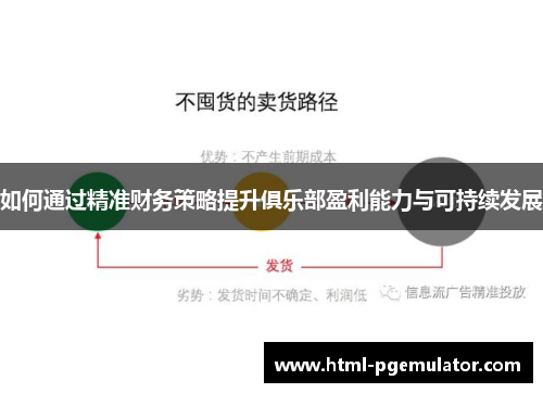 如何通过精准财务策略提升俱乐部盈利能力与可持续发展